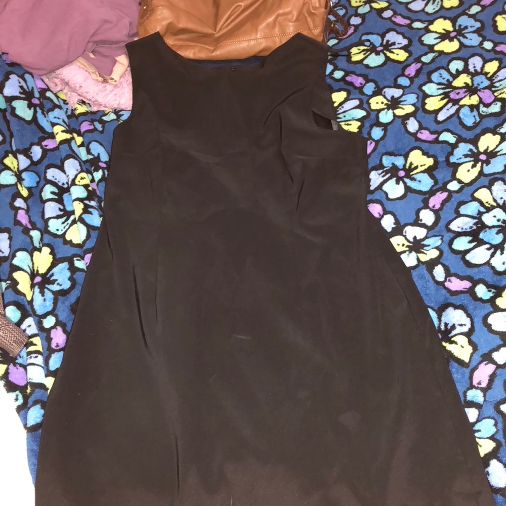 Professional black dress